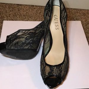 Guess  Black Heels